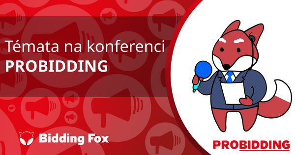 Témata na konferenci PROBIDDING