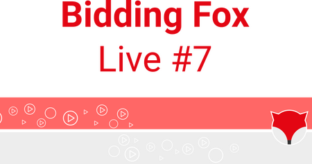 Bidding Fox Live #7 - podstránka Události a vlastní štítky