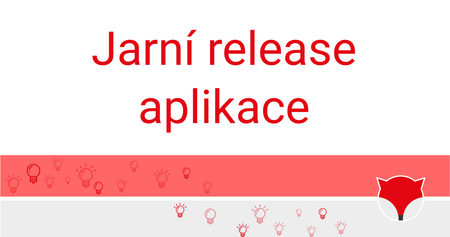 Jarní release aplikace