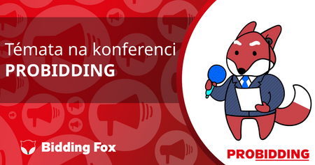 Témata na konferenci PROBIDDING